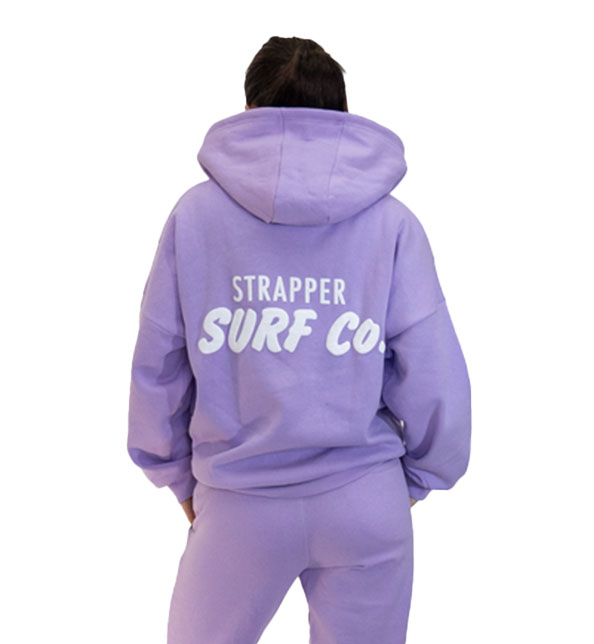 Wmns Hood Fleece - Strapper Surf